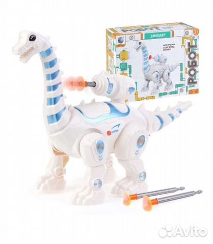 Динозавр на батарейках