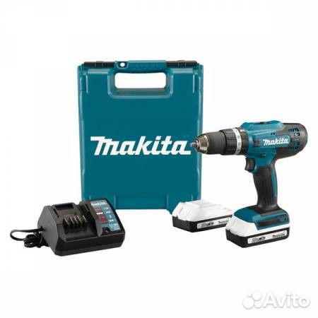 Ккумуляторная дрель-шуруповерт Makita DF488DWE