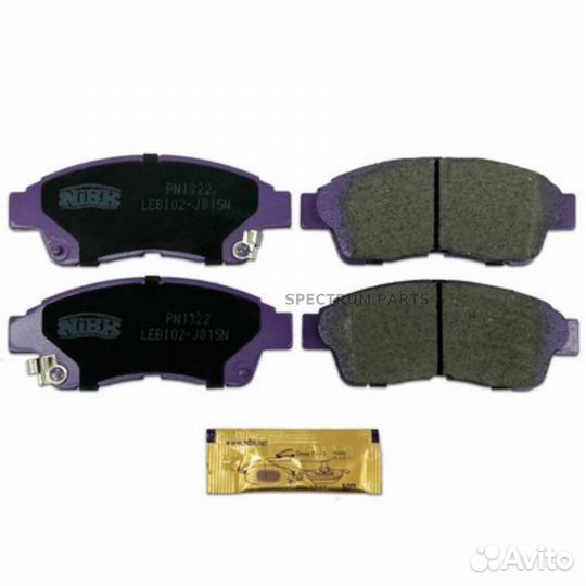 Колодки NiBK PN1322 nibk PN1322