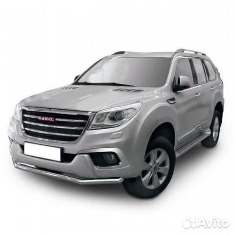 Защита переднего бампера Haval H9 (2014 - 2017)