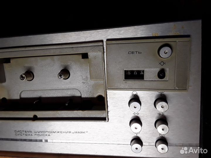 Кассетный магнитофон маяк