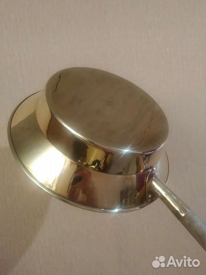 Таз,сотейник.Латунь