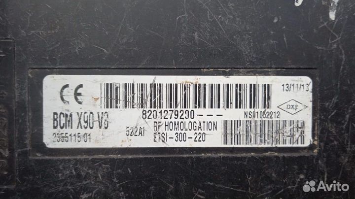 Блок комфорта Renault Logan 1