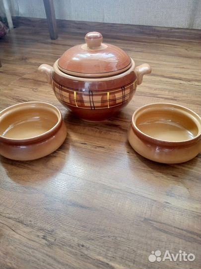 Горшок для запекания 2 литра