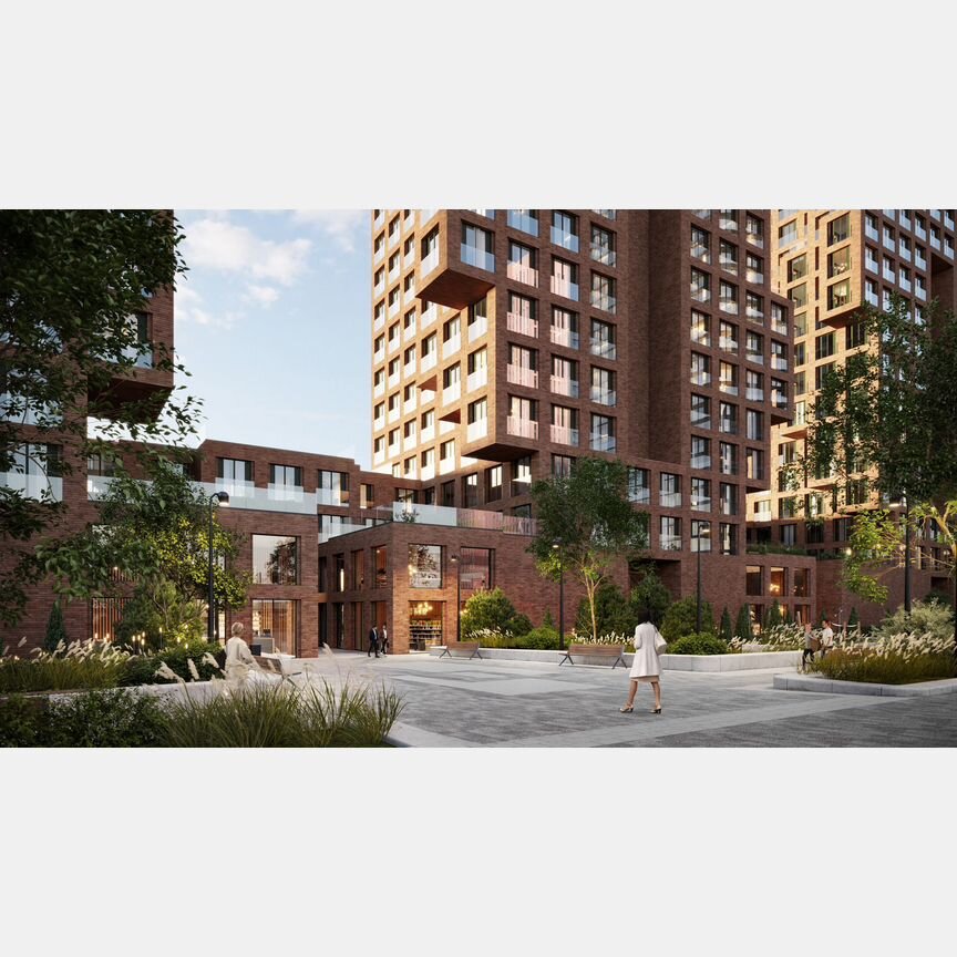 2-к. квартира, 73,2 м², 2/15 эт.