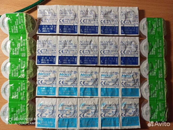 Линзы 1 day acuvue