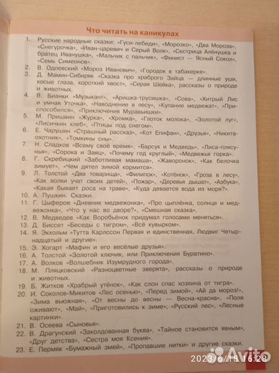 Занимаемся на каникулах из 2 в 3 класс 