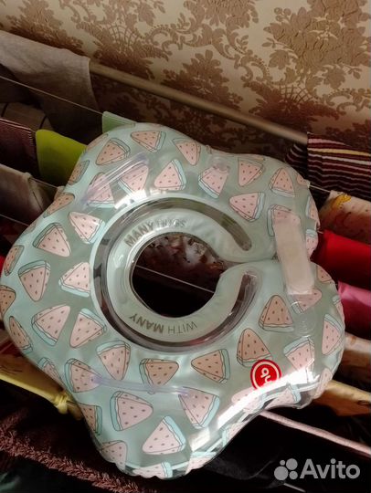 Круг на шею для плавания 3 мес+ Happy baby aquafun