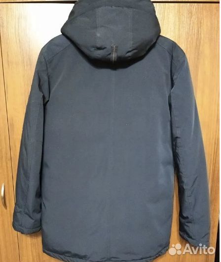 Шикарная мужская куртка пуховик (с капюшоном)