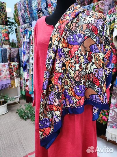 Шелковый платок