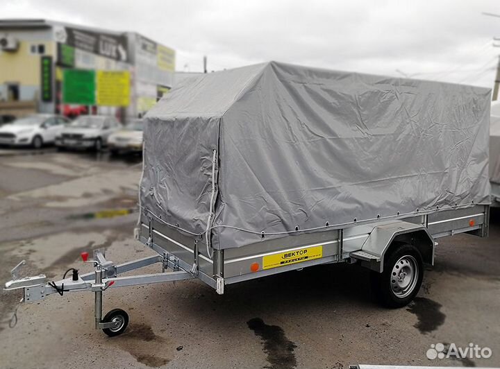 Вектор 3.5х1.5м R16,борт 400мм с Аэротентом