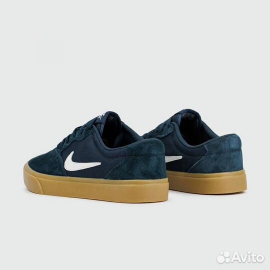 Кеды Nike SB Chron Suede Blue Gum