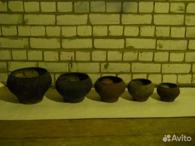 Чугуны старинные разных размеров