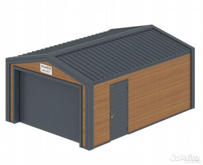 Быстровозводимый гараж доорхан