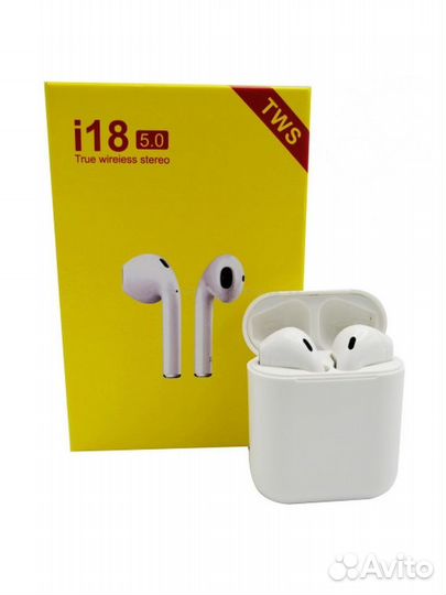 Беспроводные наушники i18 TWS Bluetooth 5