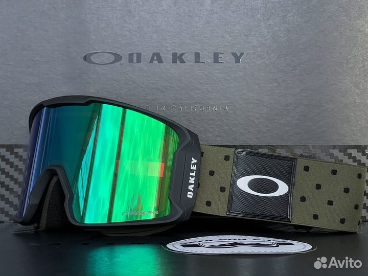 Горнолыжная маска Oakley Line Miner L Blockography