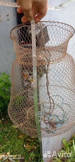 Садок рыболовный металлический