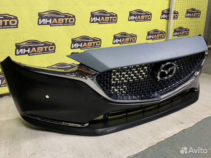 Бампер передний mazda 6 gj рестайлинг