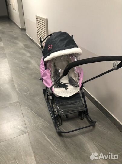 Санки коляска nika kids