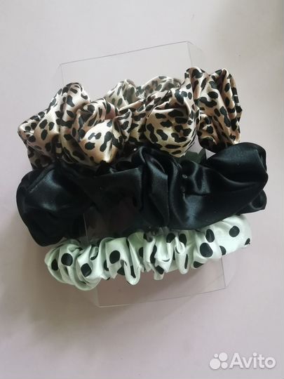 Slip Silk Scrunchie Резинки широкие шелковые