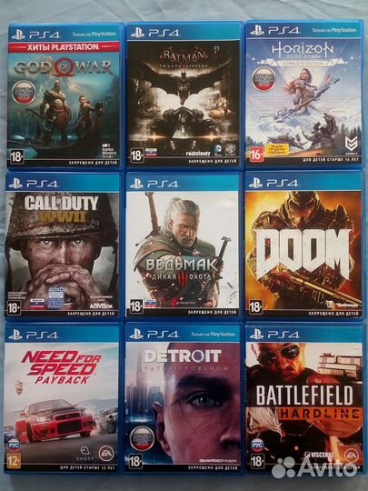 Sony PS4 Диски для PlayStation 4