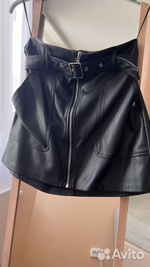 Юбка из экокожи, новая, 40 размер