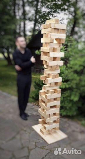 Огромная Башня Дженга в аренду