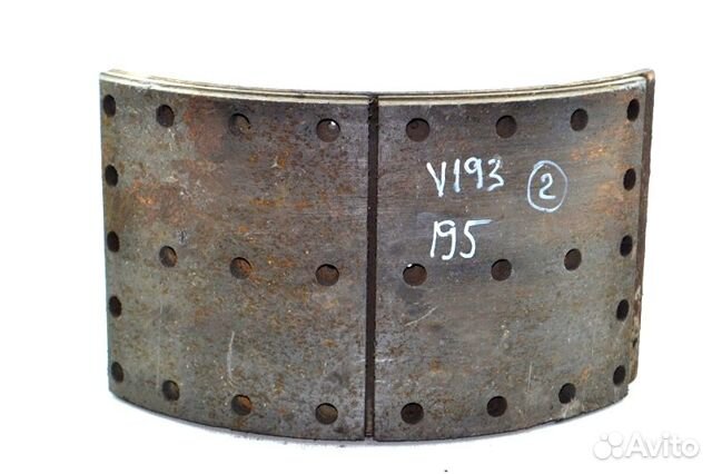 Тормозные колодки комплект, барабанные тормоза vol