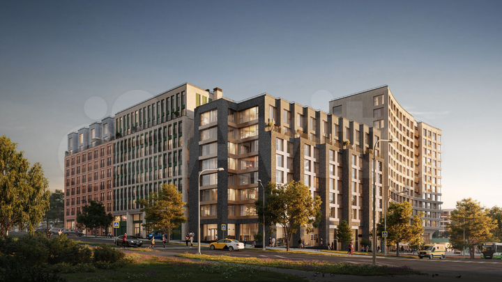 3-к. квартира, 82,5 м², 4/13 эт.