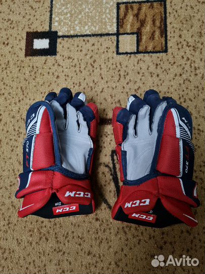 Перчатки хоккейные CCM jetspeed FT370 SR