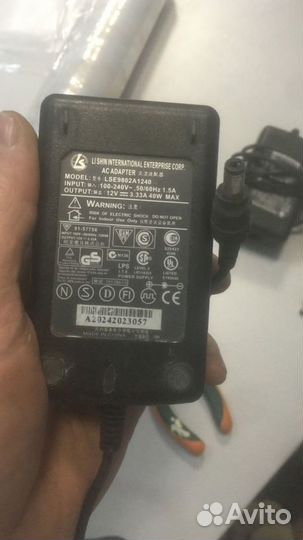 Блок питания 12v на 3,33А, 2 шт