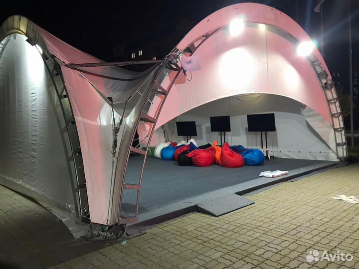 Продажа шатра 100 м2, б/у, новый