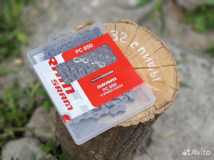 Цепь Sram 8 скоростей 114 звеньев с замком