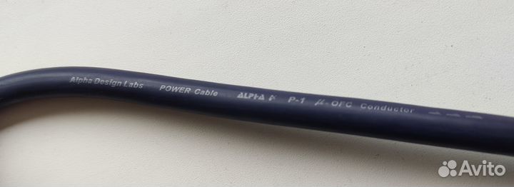 Силовой кабель furutech alpha p-1