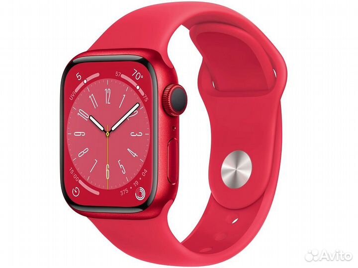 Apple Watch Series 8 41mm Sport Band Red S/M