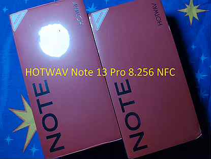Hotwav Note 13 Pro, 8/256 ГБ