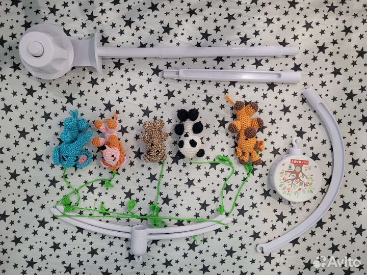 Мобиль на кроватку ручная работа