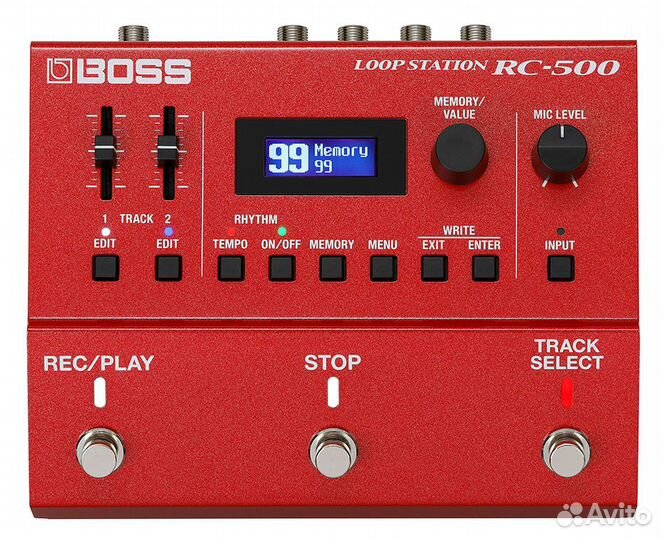 Фразовый сэмплер (процессор эффектов) Boss RC-500