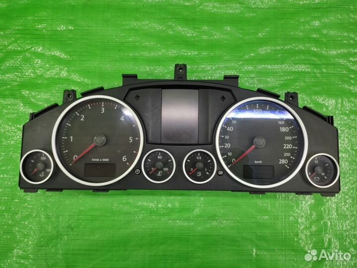 Панель приборов дизель рестайл Touareg 2007-2010