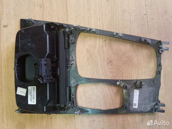 Накладка декоративная консоль BMW