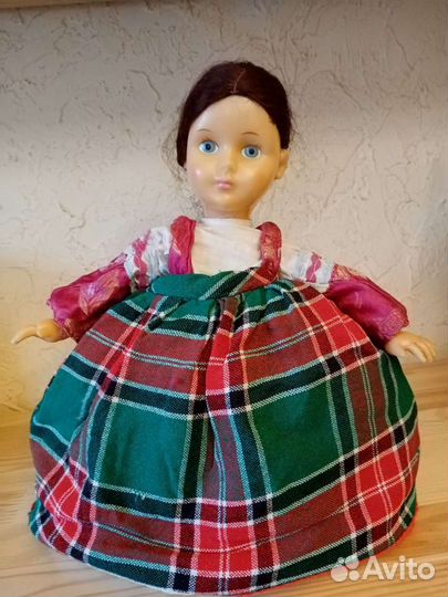 Кукла СССР паричковая на заварочный чайник