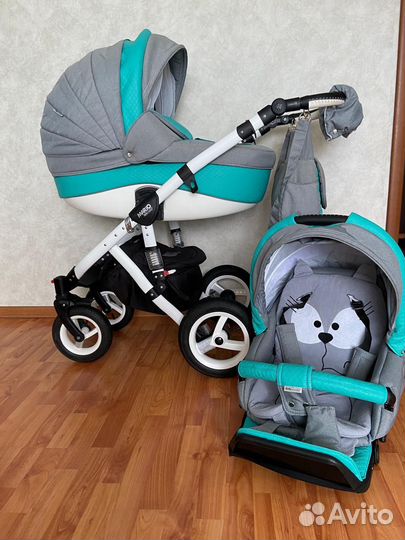 Коляска adamex 2в1