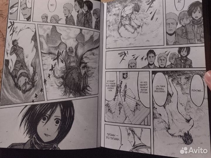 Две части манги 
