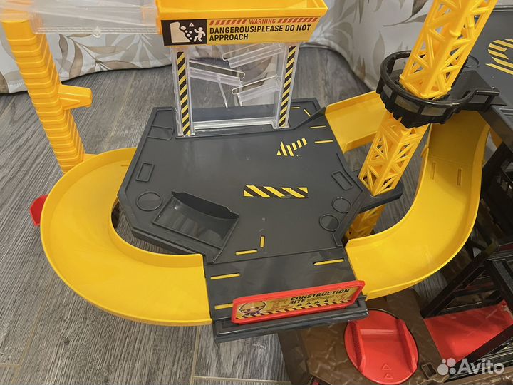 Набор игровой парковка строительная