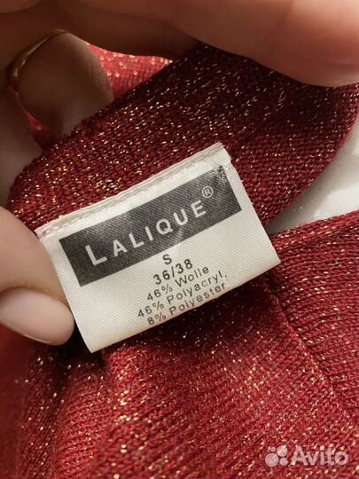 Кардиган s Lalique бордовый с люрексом шикарный