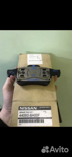 Тормозные колодки Nissan primera p12