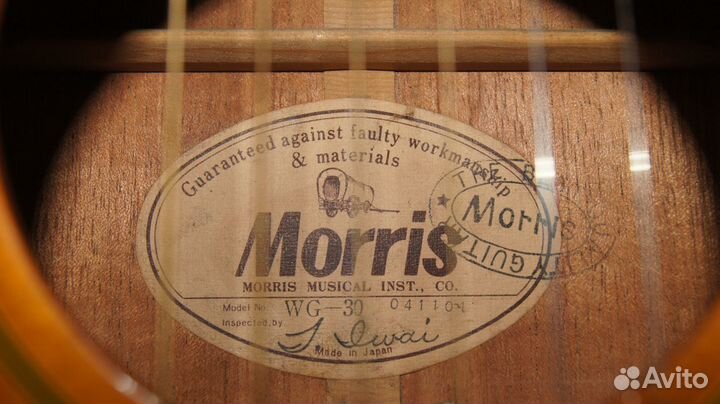 Гитара Morris WG-30, Japan