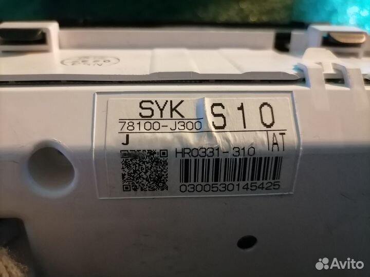 Спидометр (панель приборов) 78100-SYK-J300 Honda E