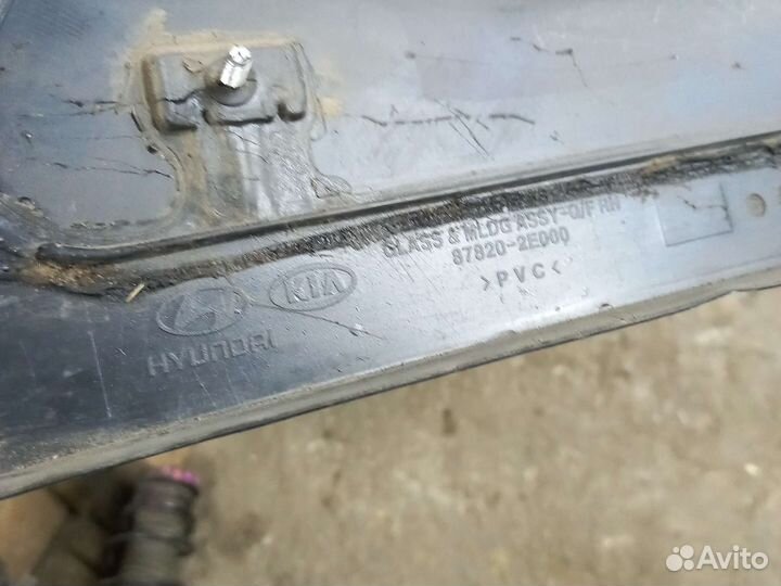 Форточка задняя правая Hyundai tucson 1