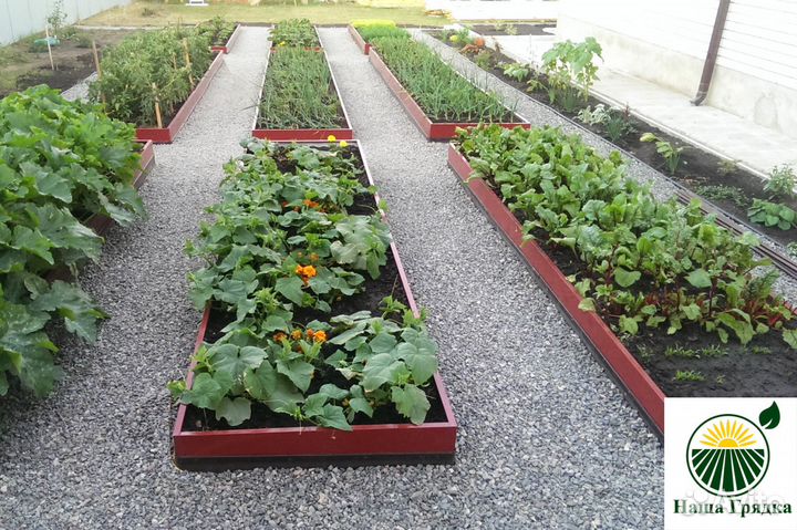 Грядки из оцинкованного железа от производителя